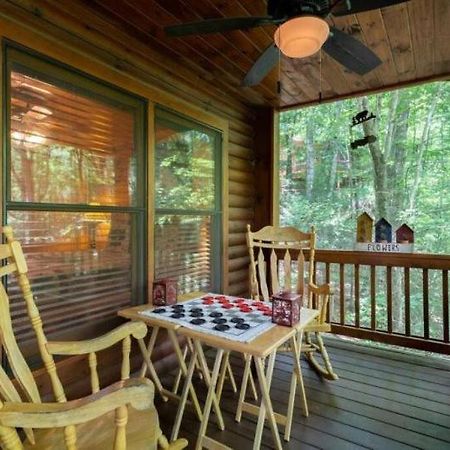 蓝岭Mountain Spirit Cabin - Fireplace And Hot Tub别墅 外观 照片