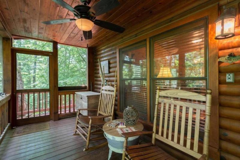 蓝岭Mountain Spirit Cabin - Fireplace And Hot Tub别墅 外观 照片